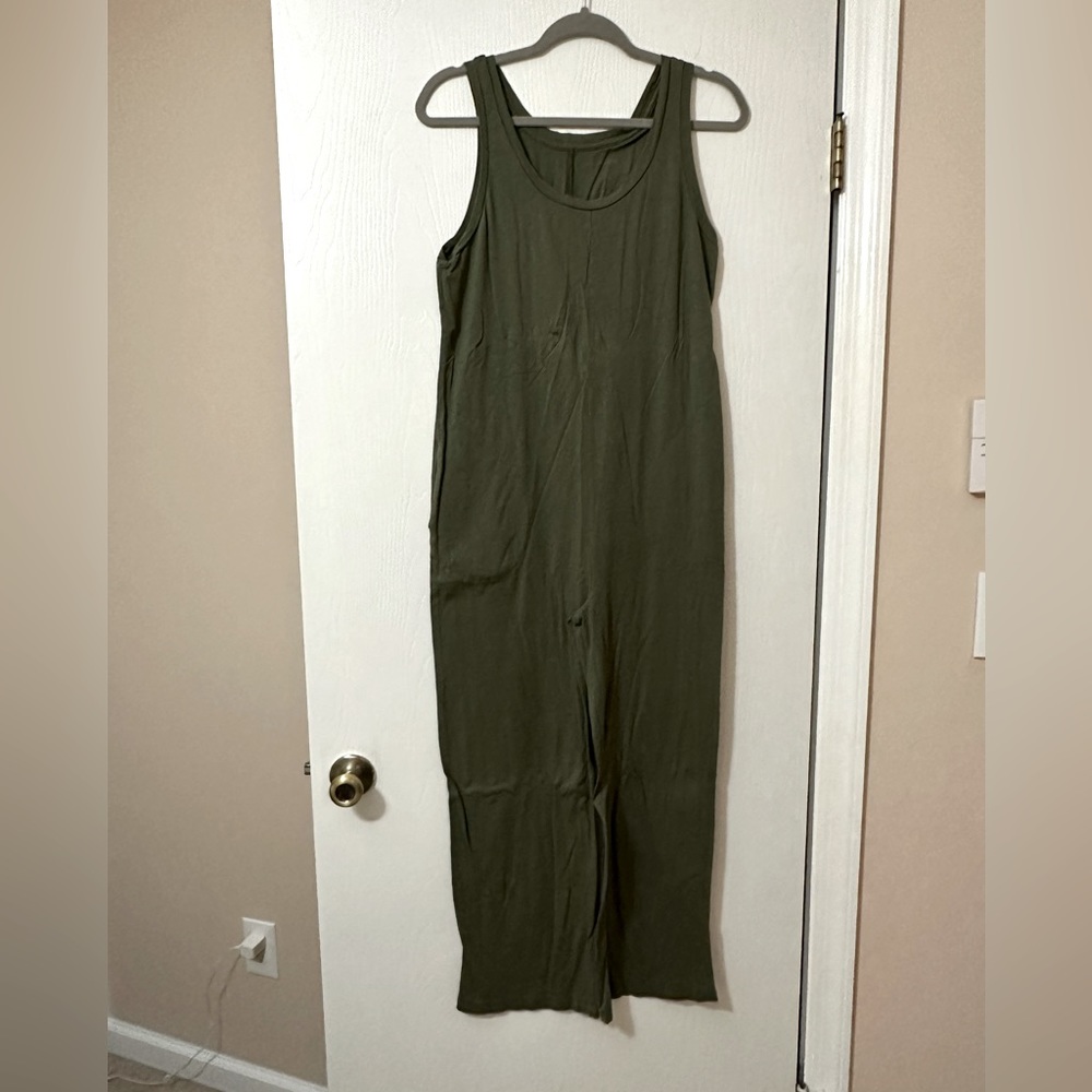 Brook linen size small cotton jumpsuit